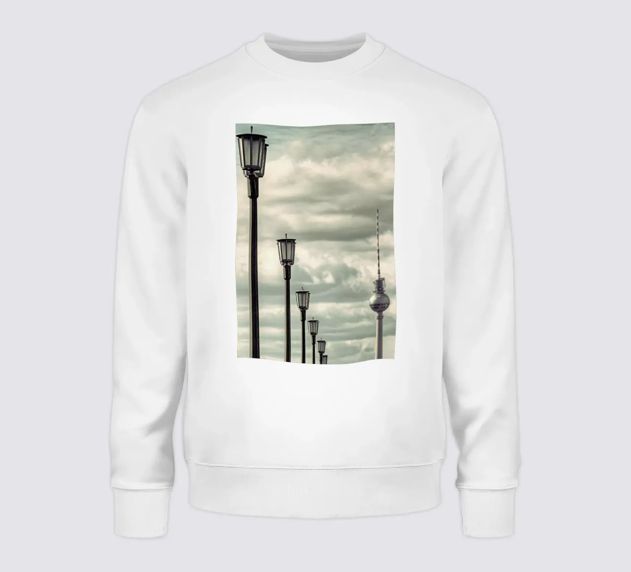 Laternen sweatshirt by Michael Belhadi