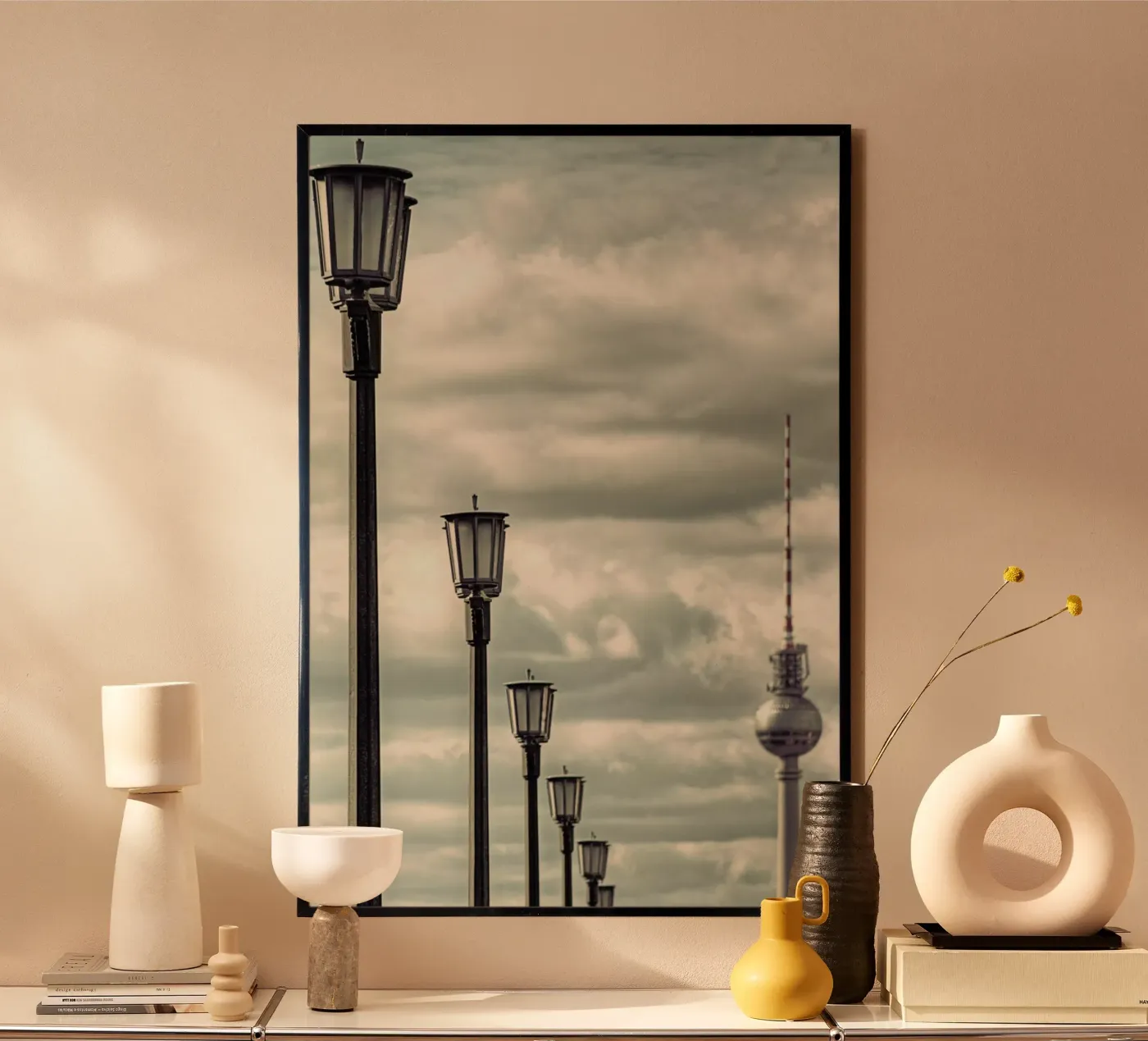 Laternen Poster von Michael Belhadi