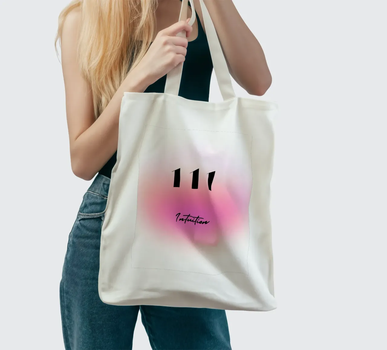 111-Intuition borsa in juta da AESTHETIC VIBES by Isabel