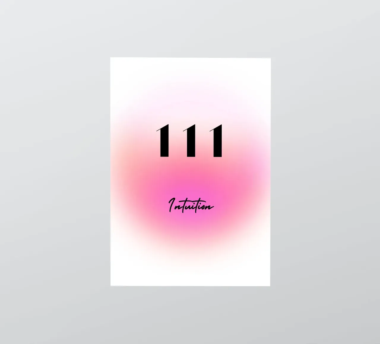 111-Intuition Sticker von AESTHETIC VIBES by Isabel