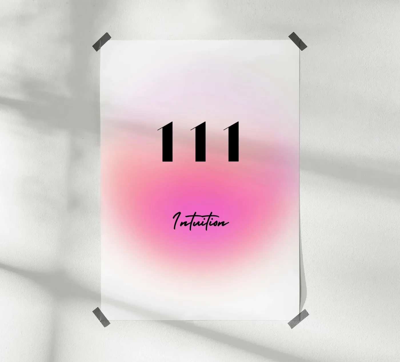 111-Intuition poster da isabels_wunderwelt_digital_art