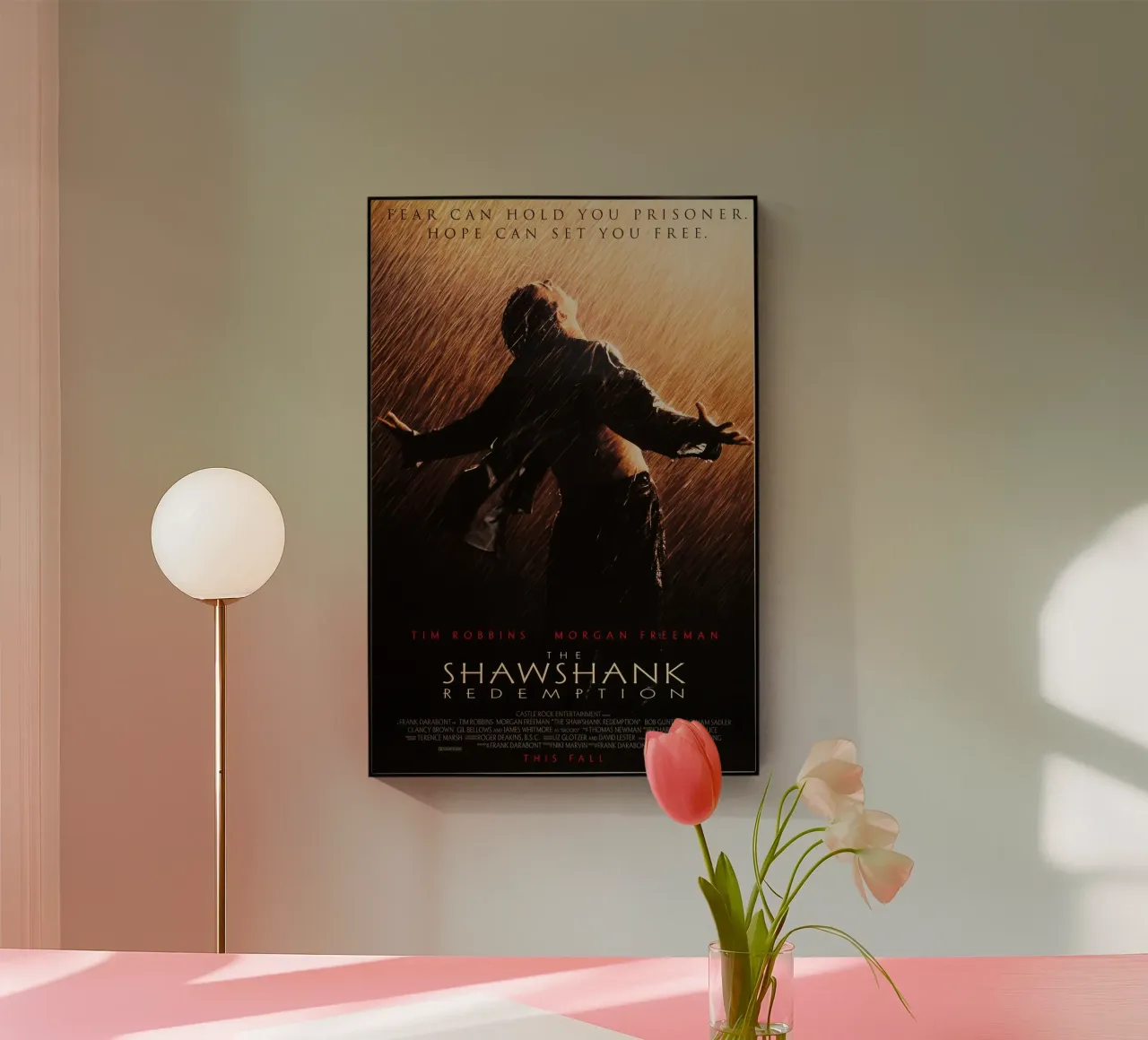 The Shawshank Redemption plexiglass da Attaboy Dsgn