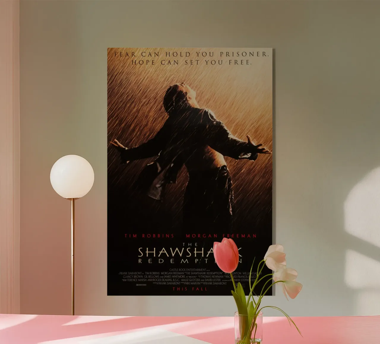 The Shawshank Redemption plexiglass da Attaboy Dsgn