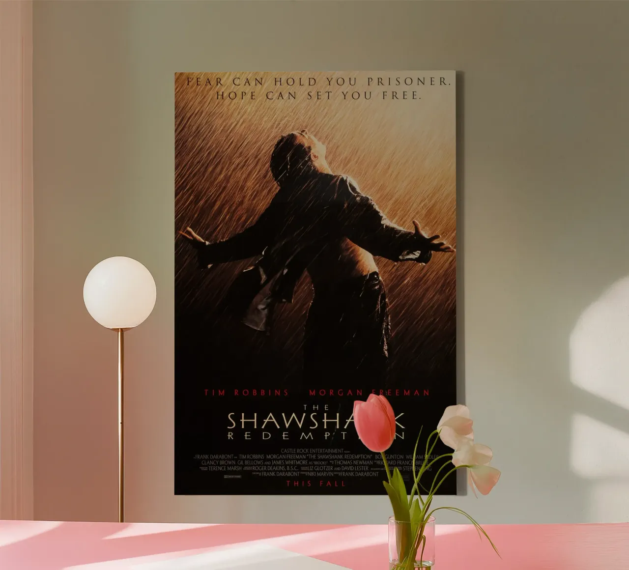 The Shawshank Redemption tela con Cornice a cassetta da Attaboy Dsgn