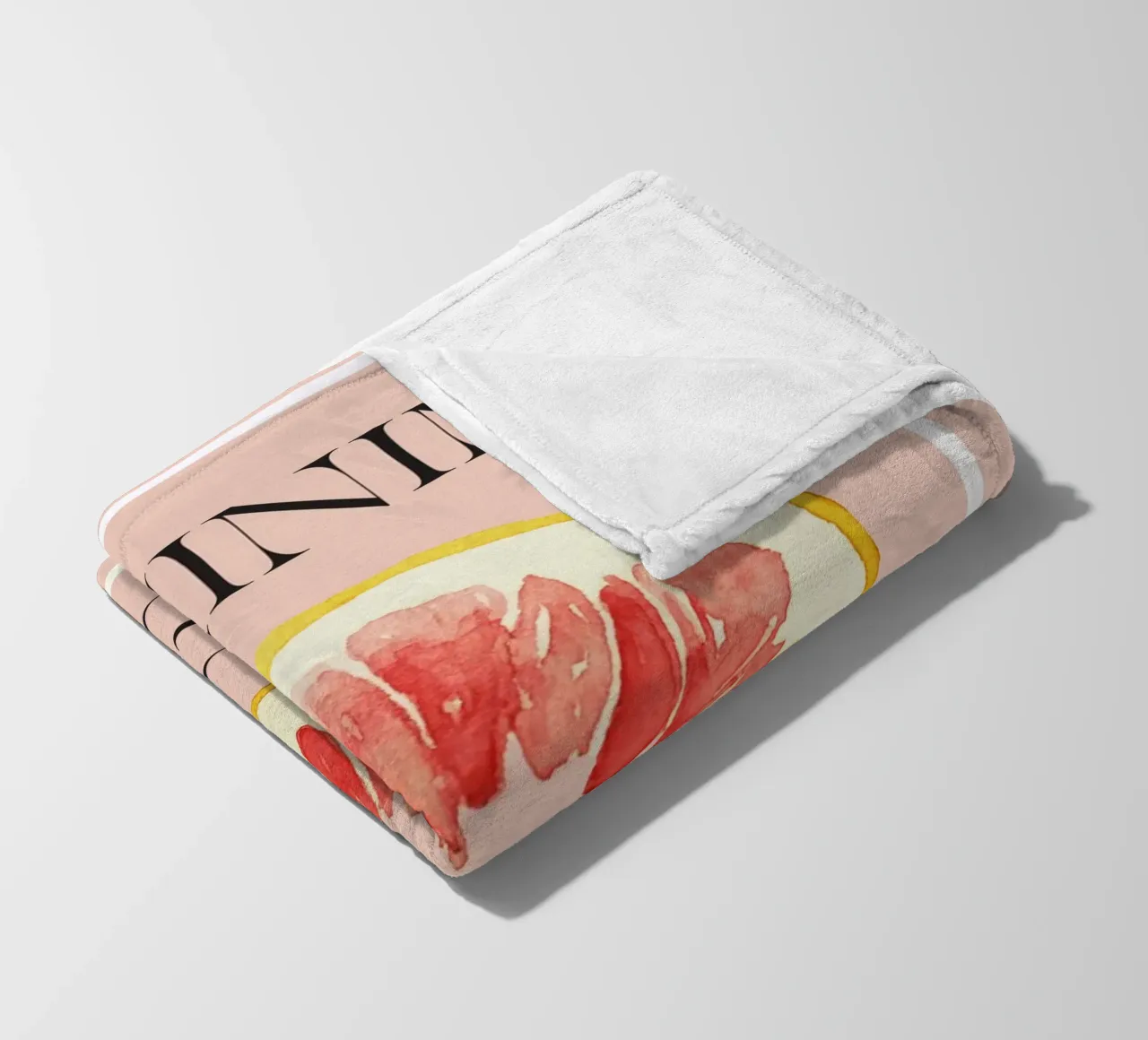 Feminine Energy | Empowering Art | Citrus Vibes coperta in pile da PrintCessStudio