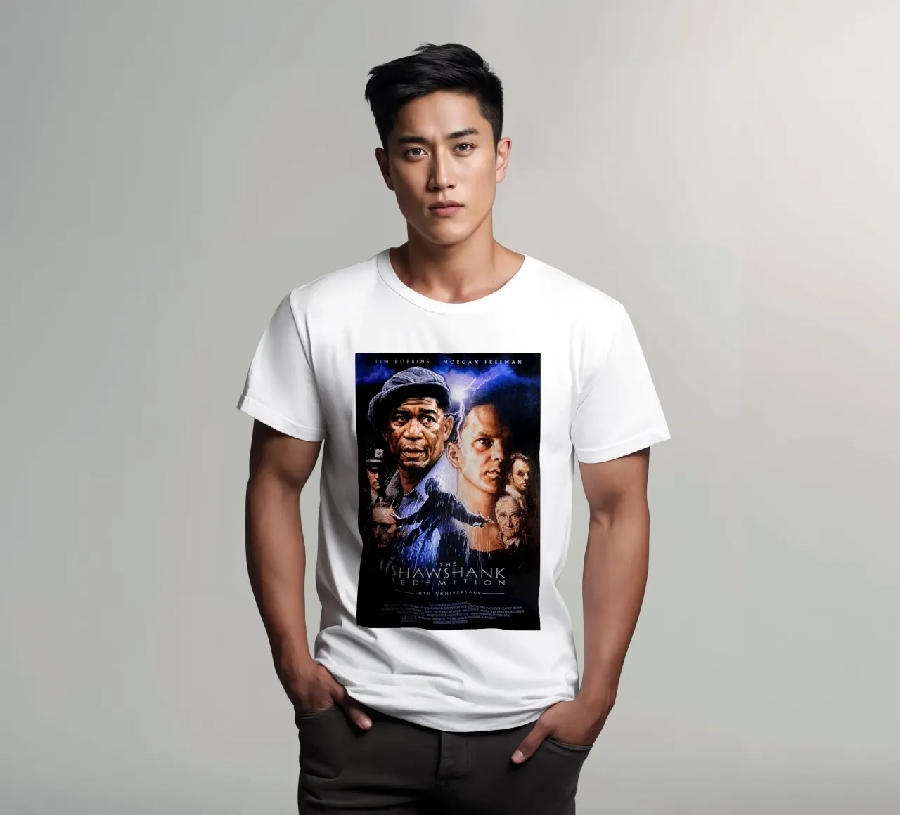 The Shawshank Redemption, t-shirt da Attaboy Dsgn