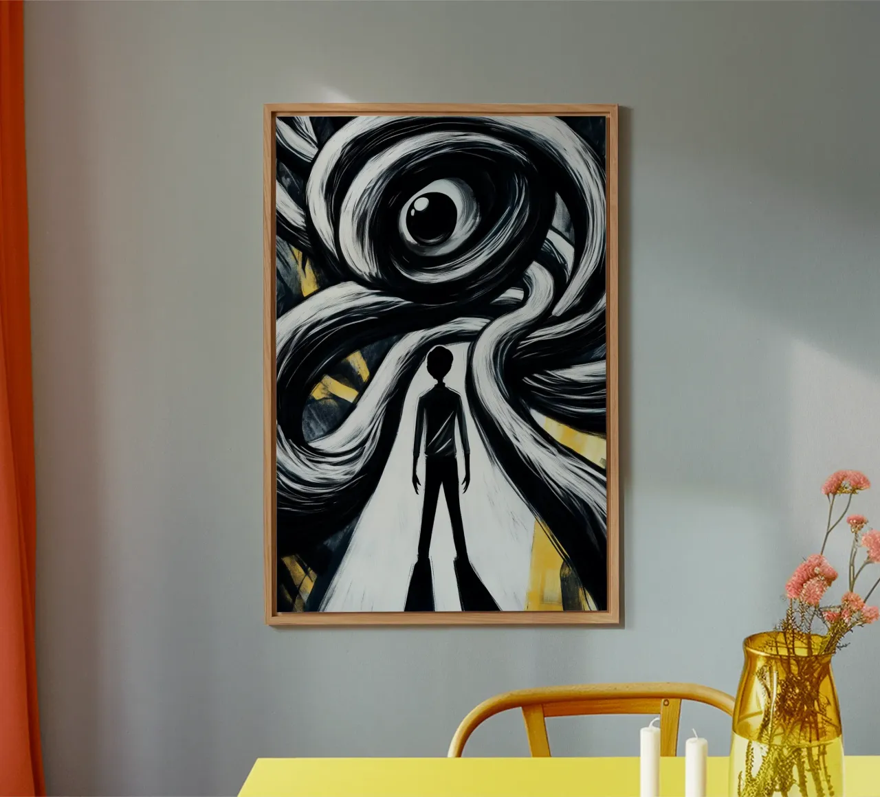 Der Blick aus der Tiefe Forex-Platte von melipo-art