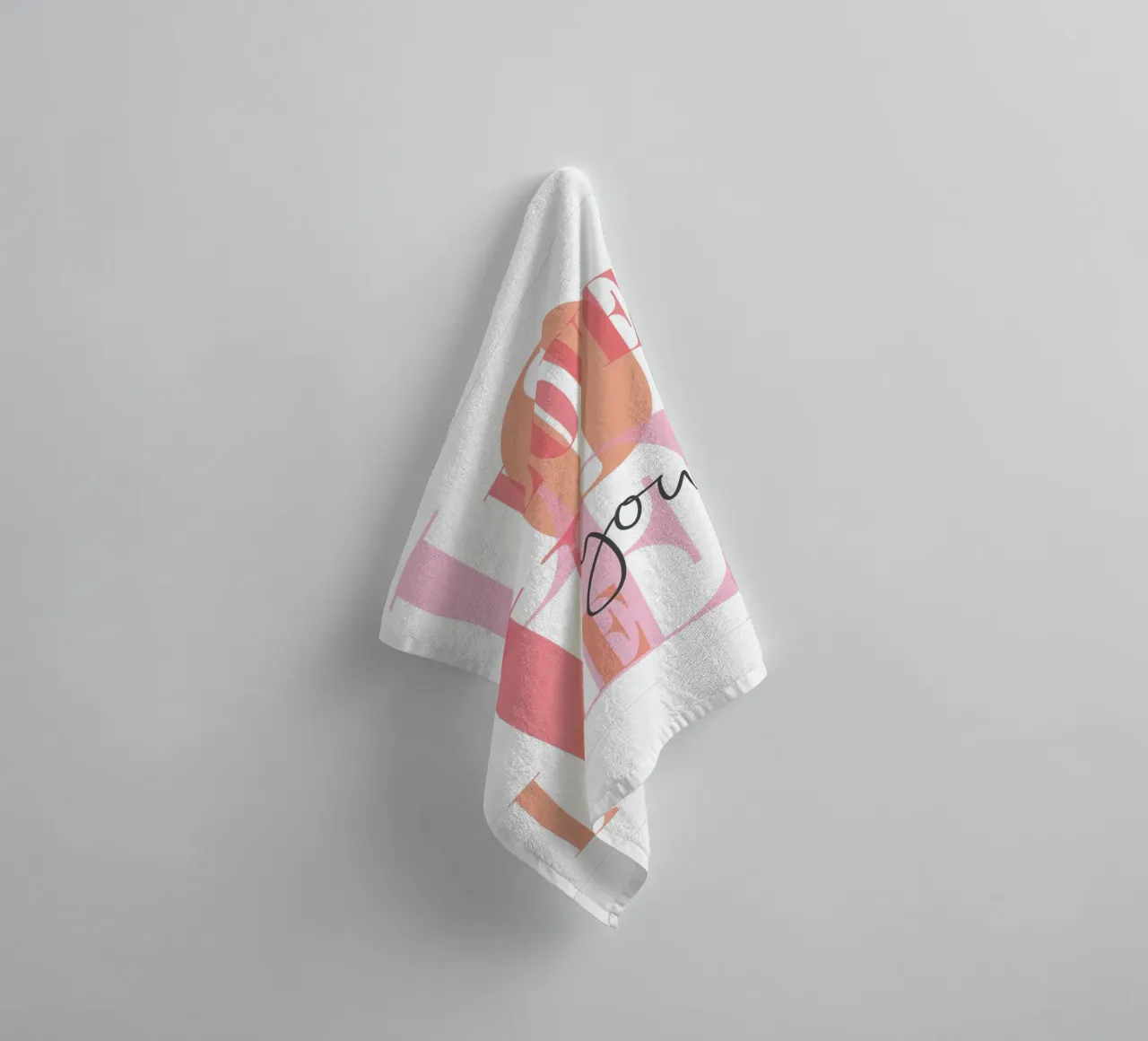 Big Love You serviette de bain de Martina