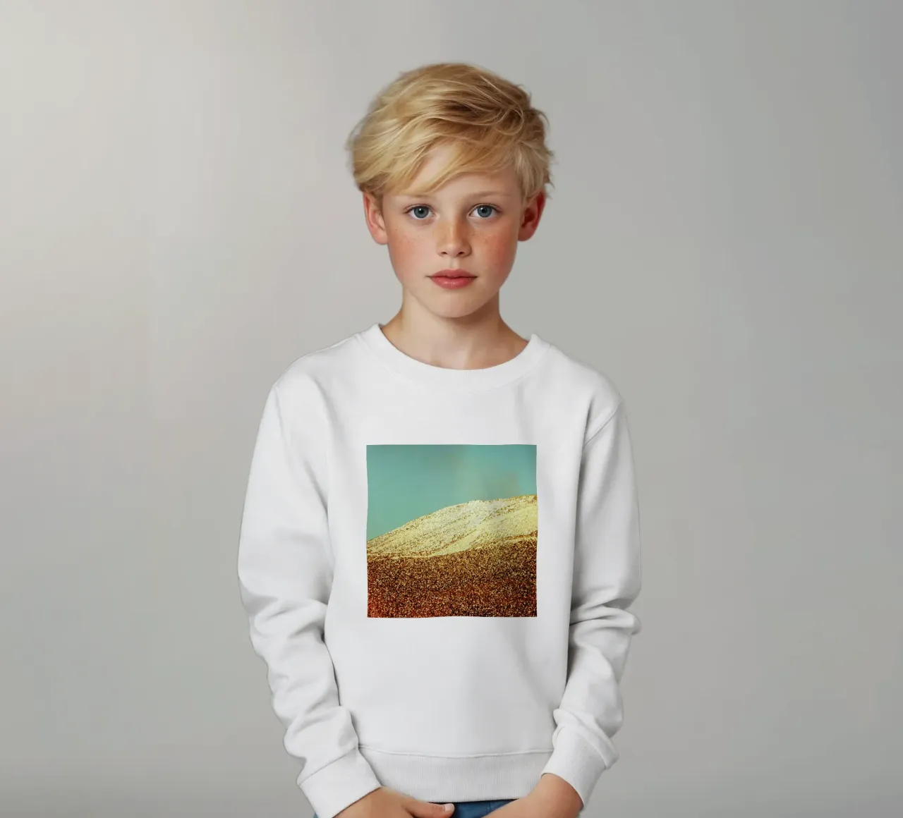 Golden Mountain felpa bambino da Ruei