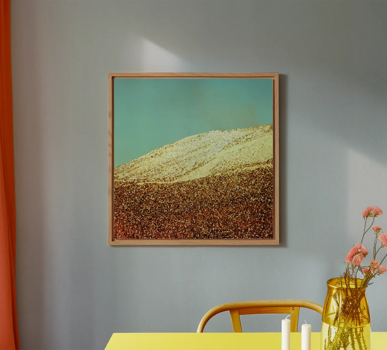 Golden Mountain alluminio dibond da Ruei