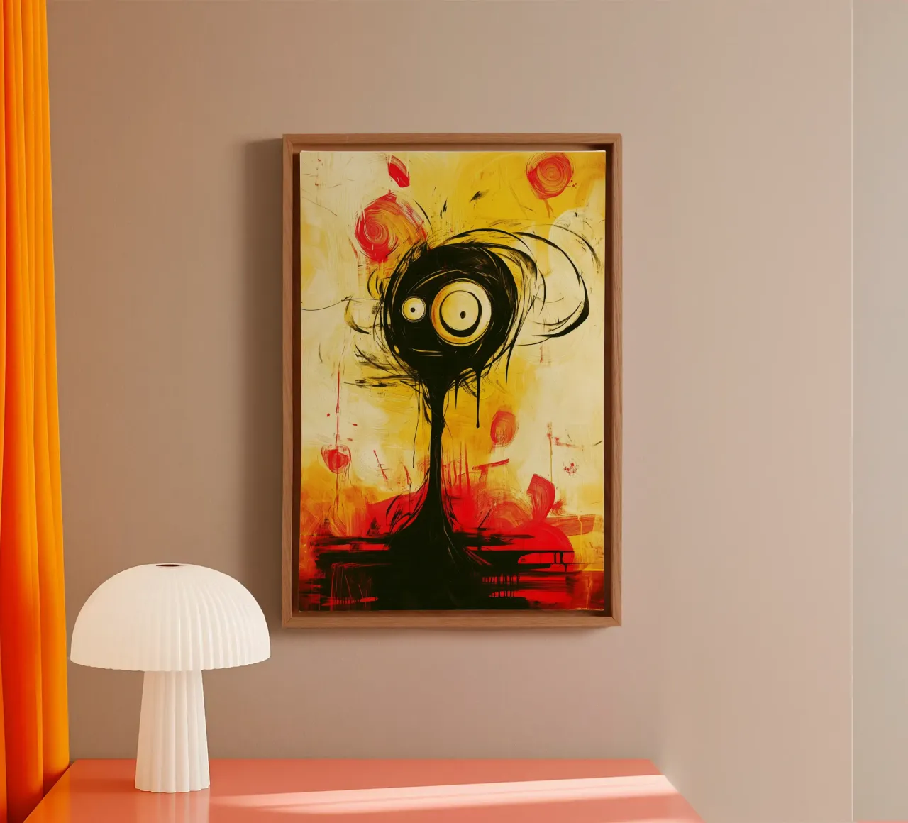 Smeltende schaduwen canvas van melipo-art