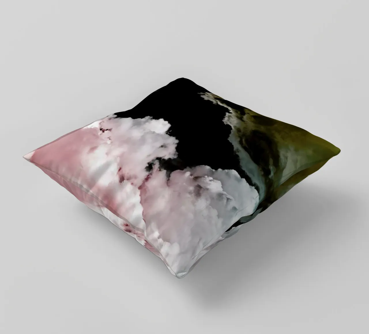 Rosa Wolken decorative cushion by Amy & Kurt