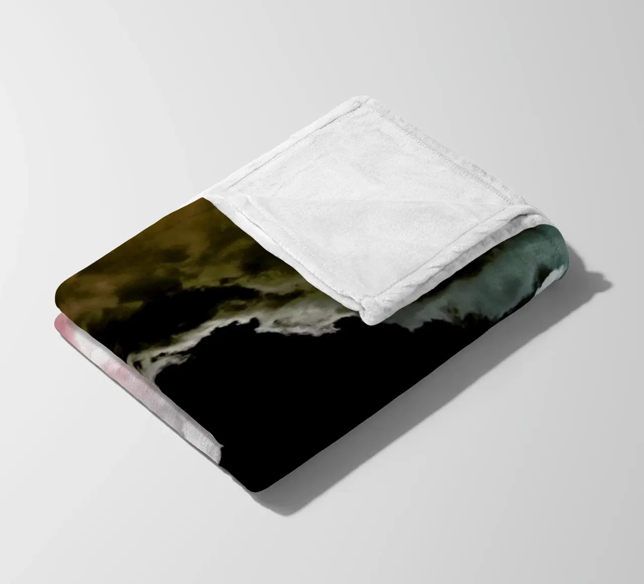 Rosa Wolken fleece blanket by Amy & Kurt