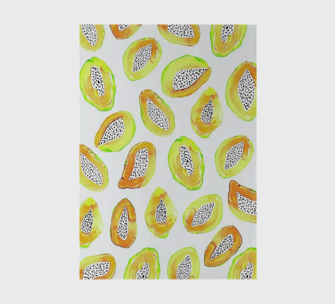 Papaya notebook by Amy Sia