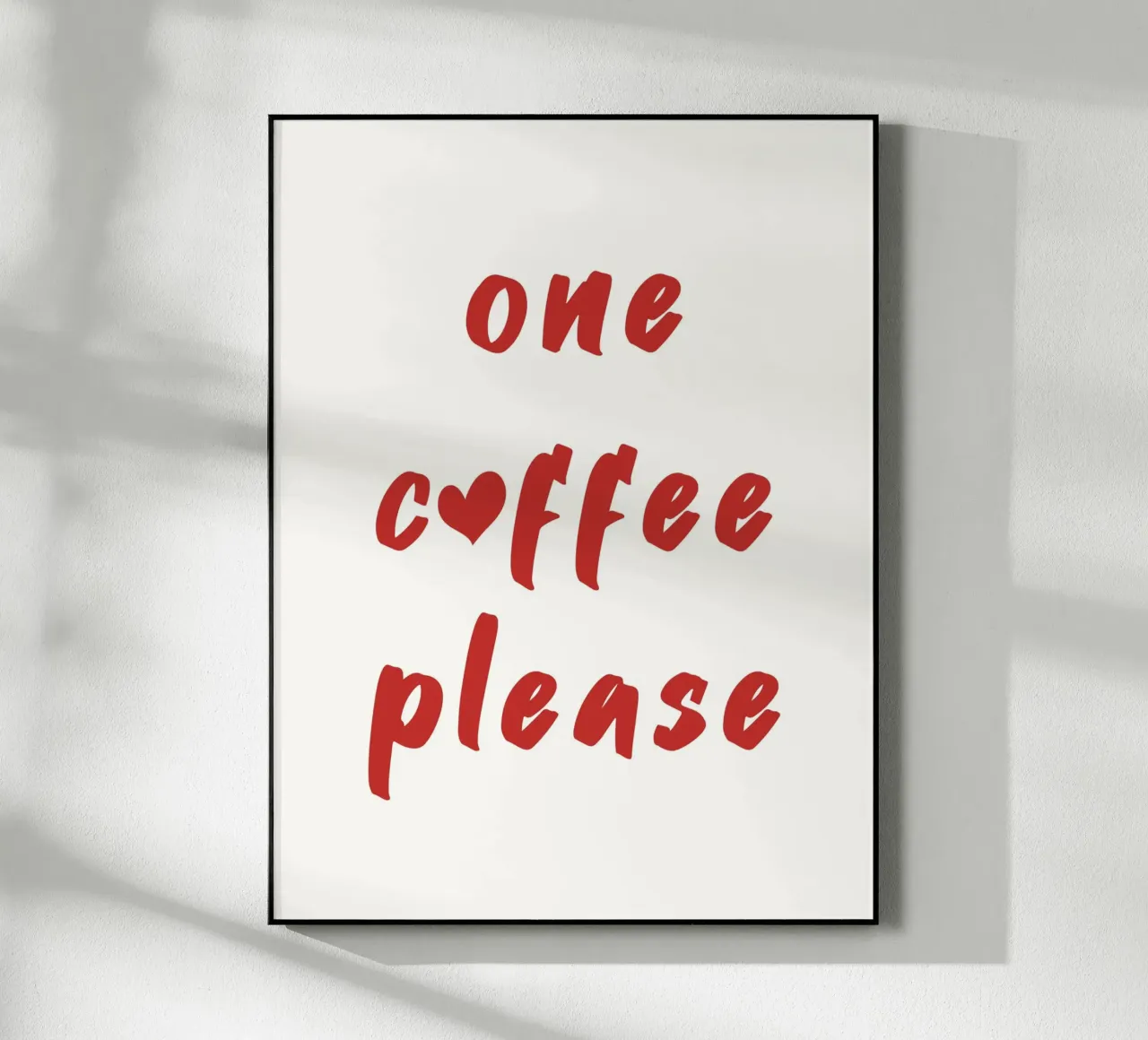 Un caffè per favore plexiglass da Spice & Style
