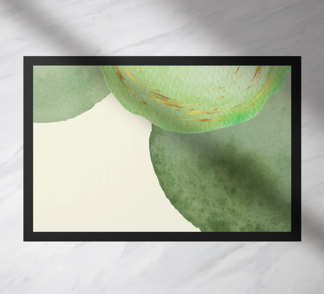 Green-Form-Goldig-Aquarell zerbino da AESTHETIC VIBES by Isabel