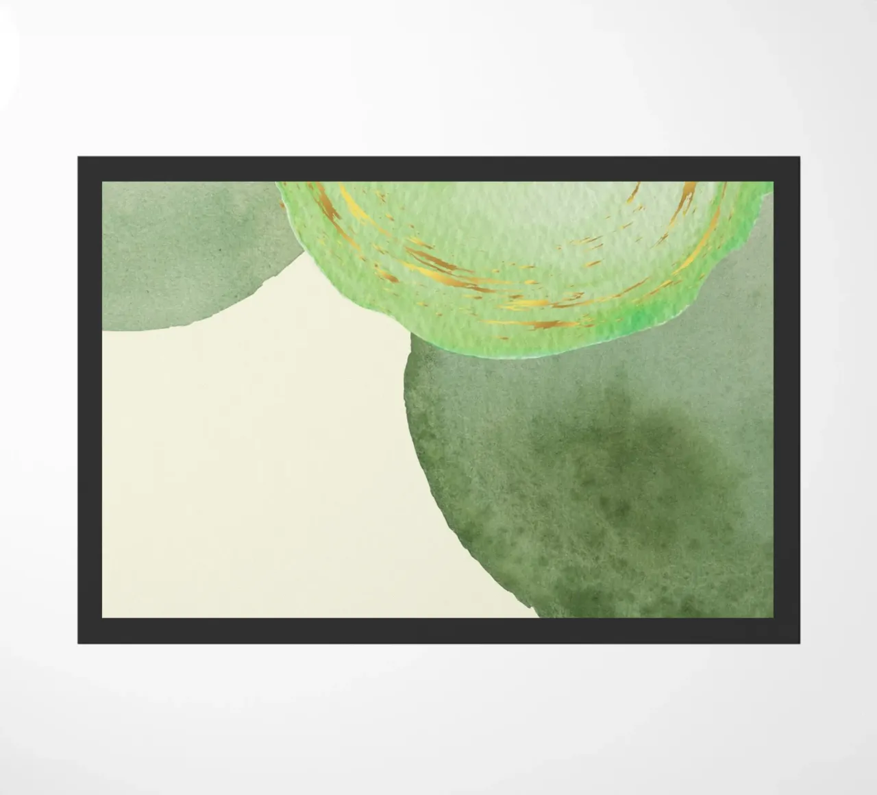 Green-Form-Goldig-Aquarell zerbino da AESTHETIC VIBES by Isabel