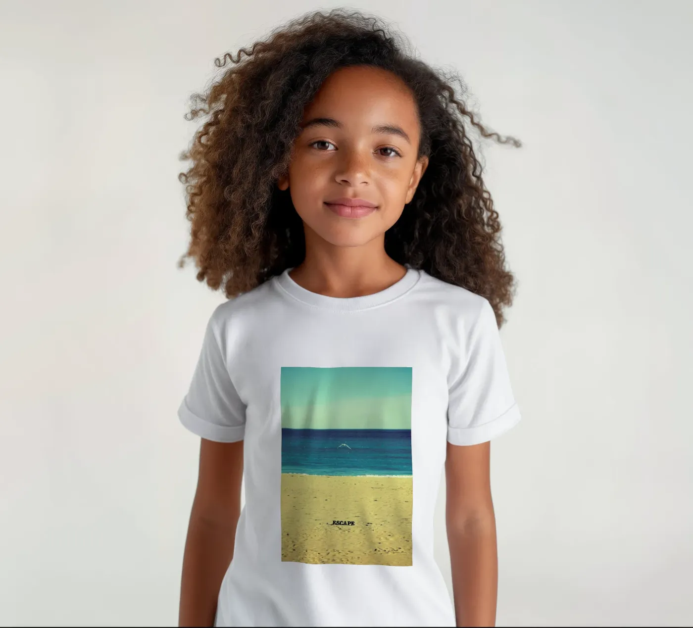 Escape kinder t-shirt van Robin Delean
