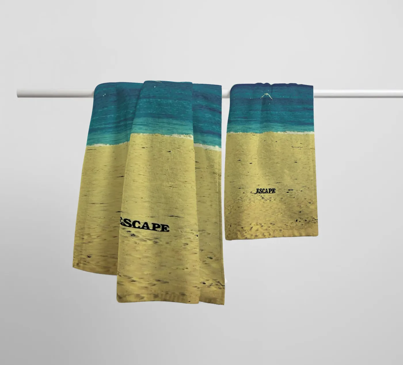 Escape badhanddoek van Robin Delean