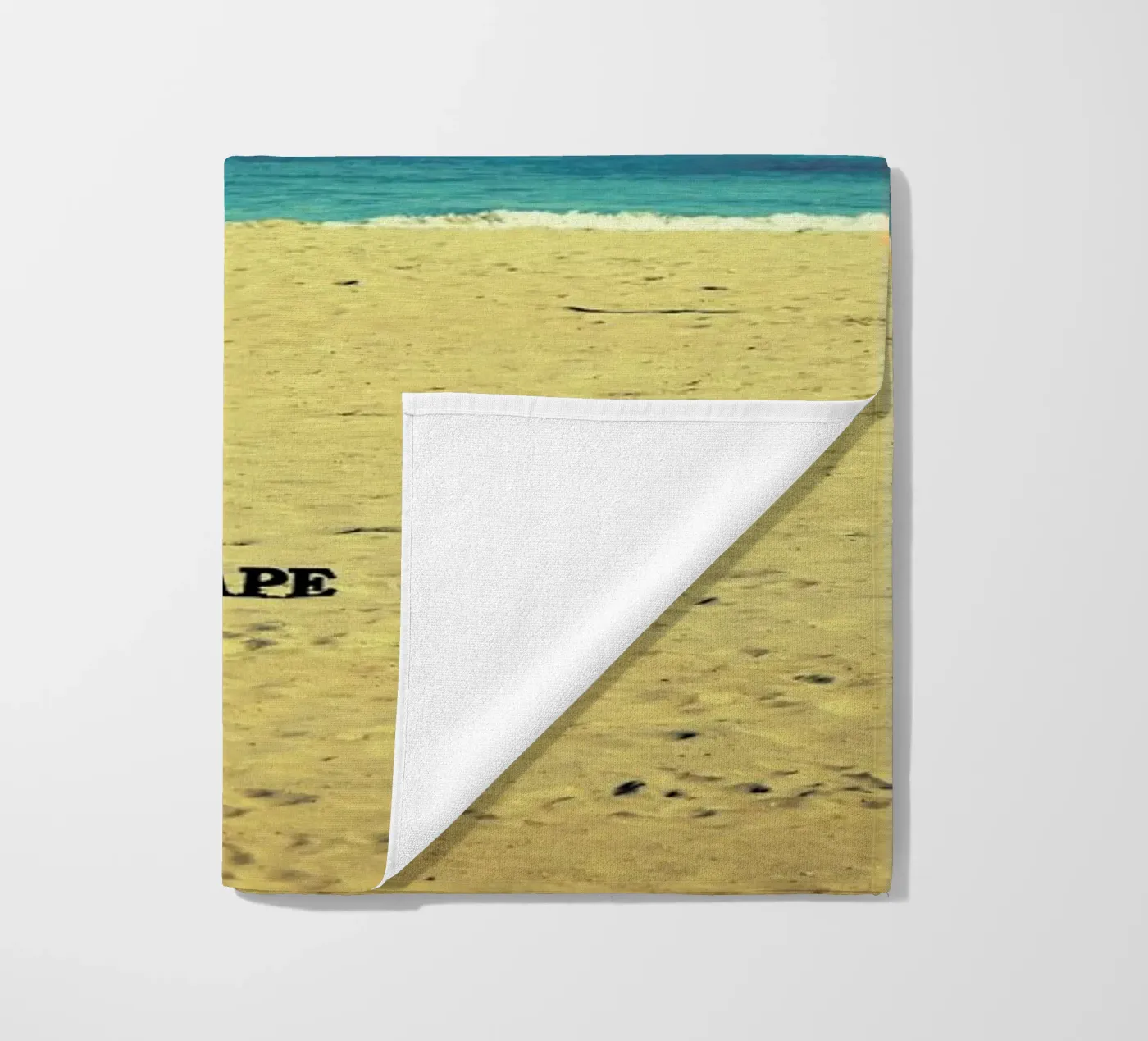 Escape beach towel by Robin Delean