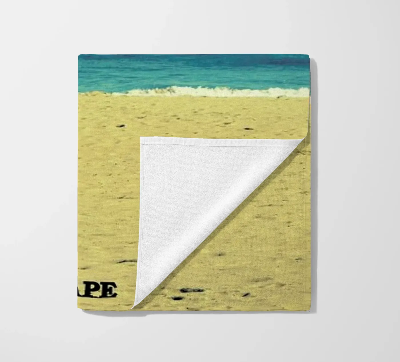 Escape beach towel by Robin Delean