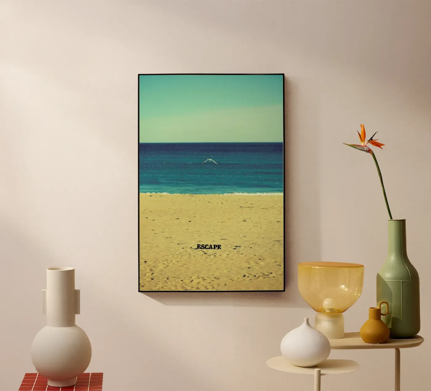 Escape acryl van Robin Delean