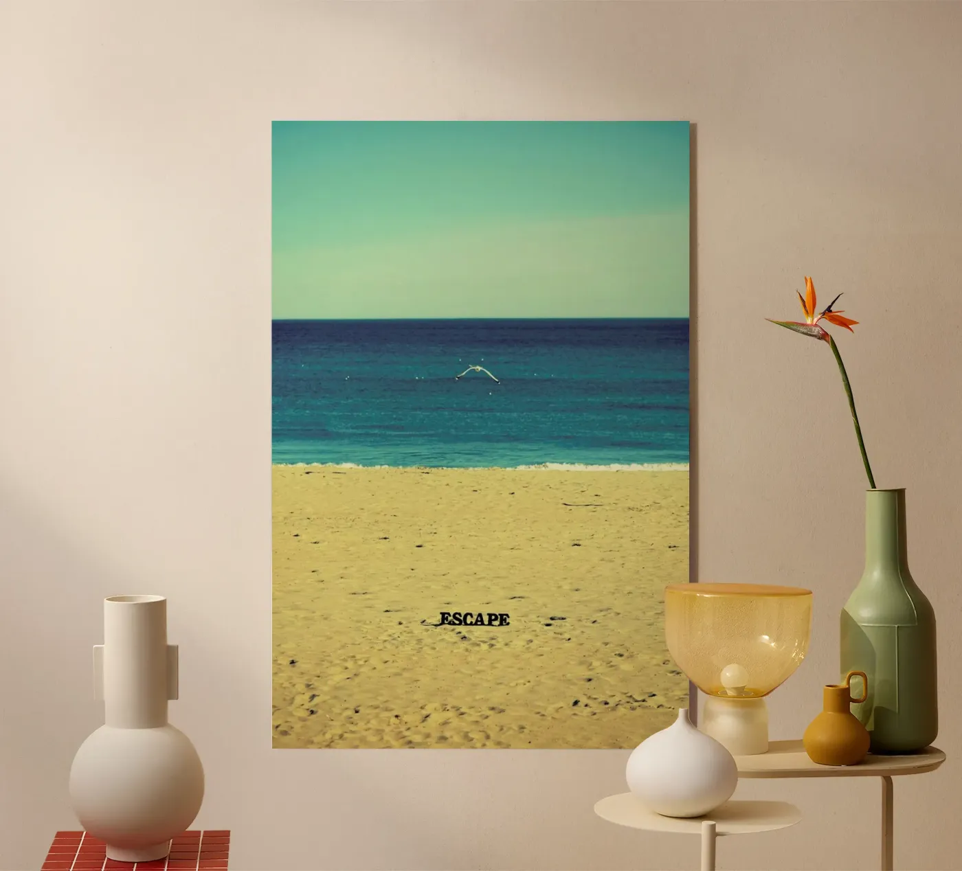 Escape acryl van Robin Delean