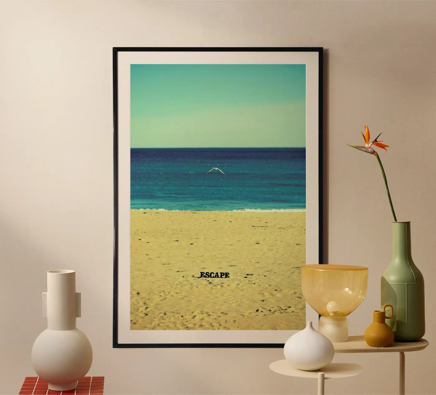 Escape poster by Robin Delean