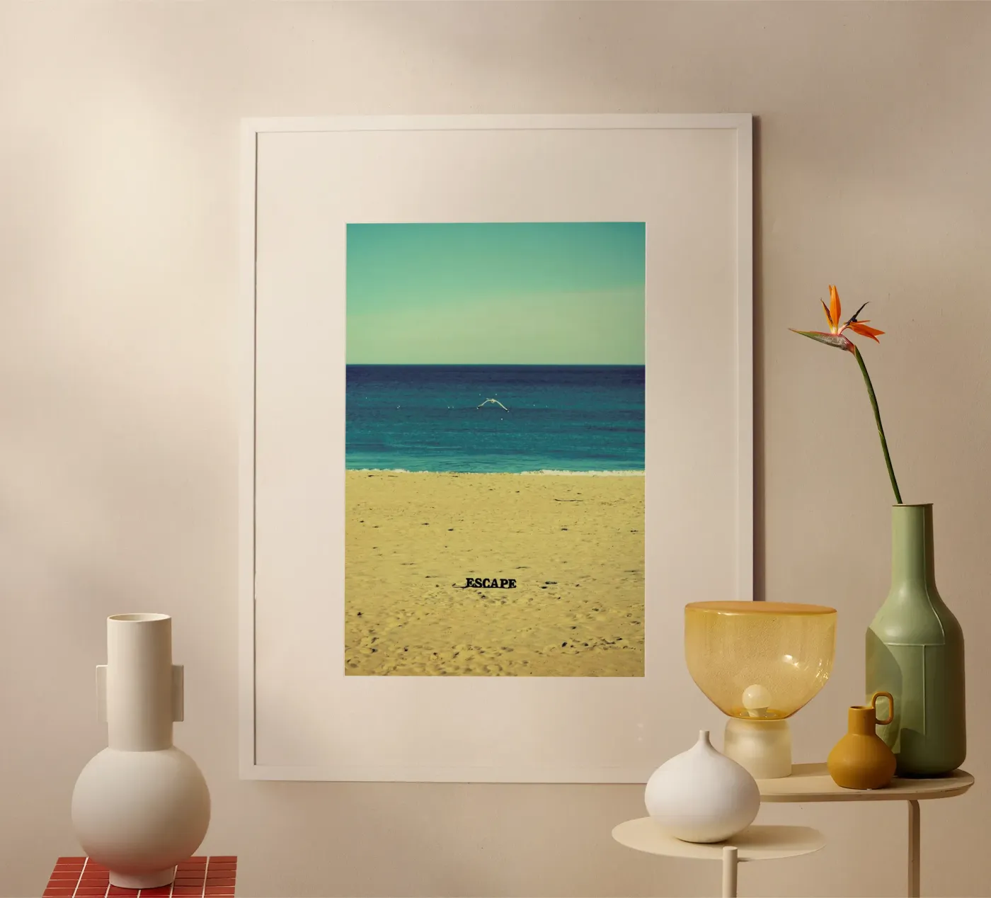 Escape poster by Robin Delean