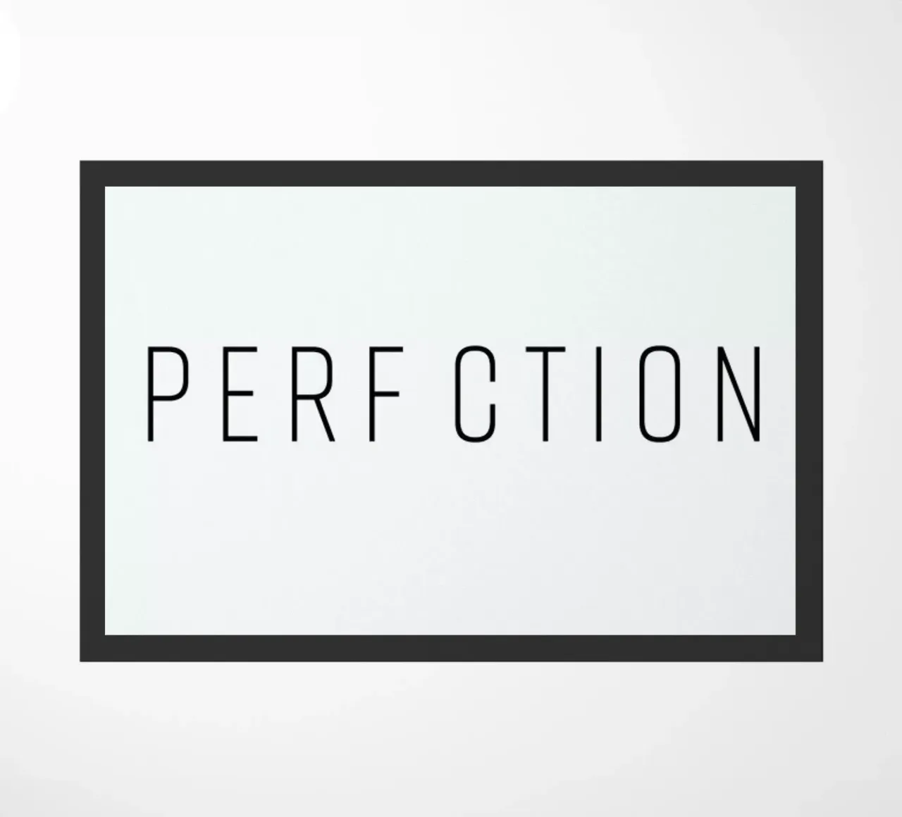 Perfection deurmat van Nordic Creators