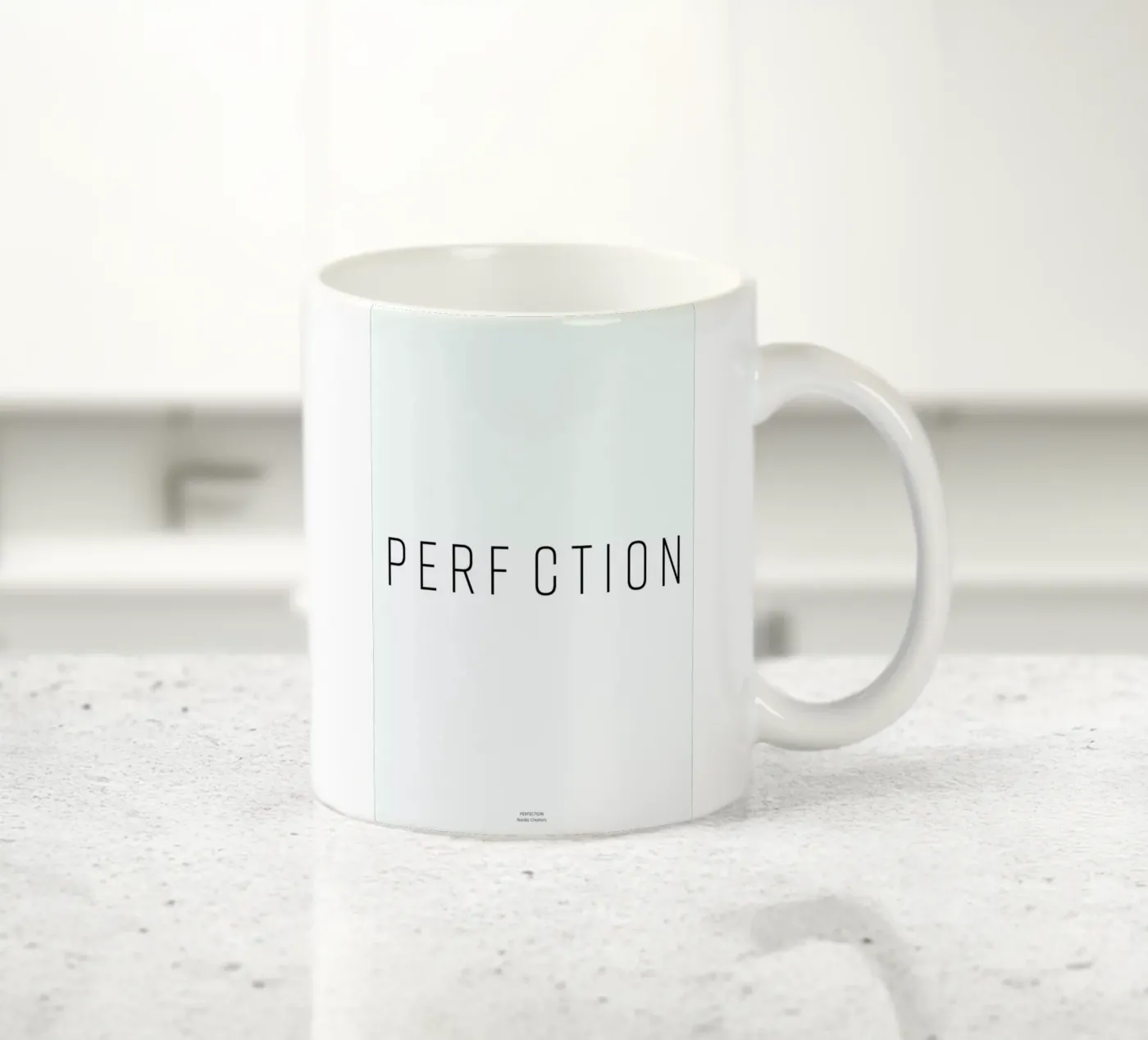 Perfection ceramic mug by Nordic Creators