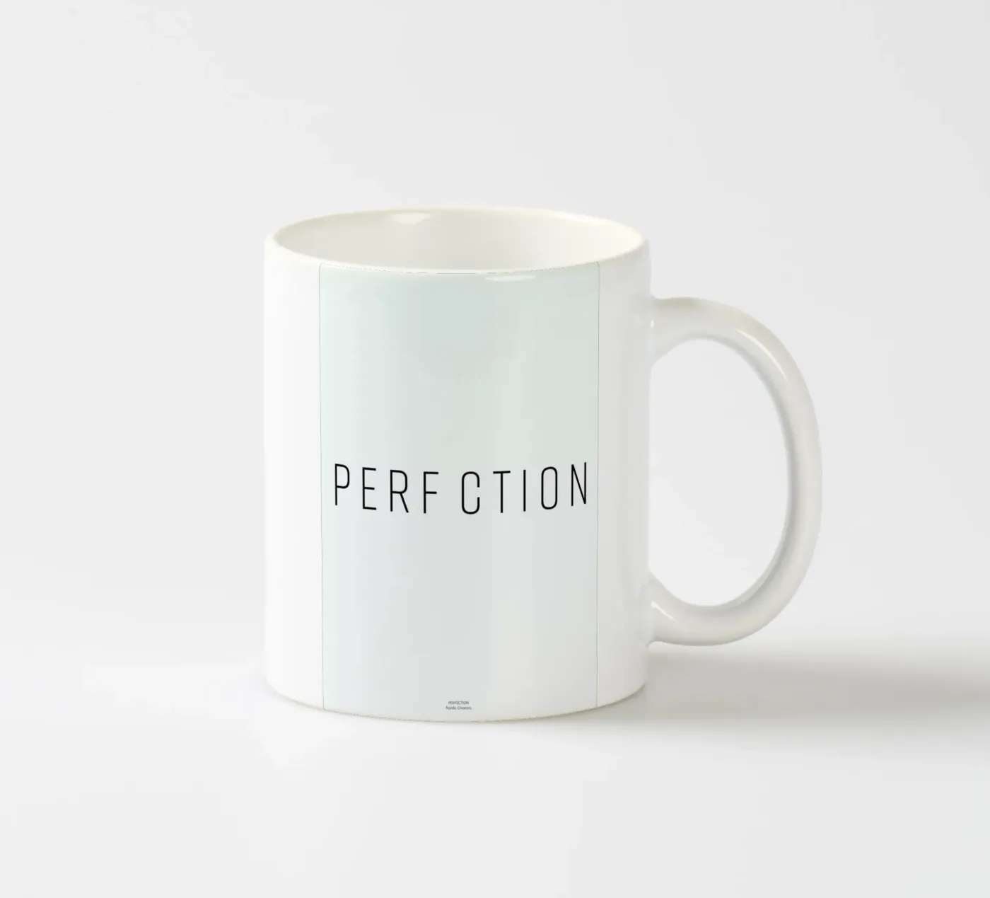 Perfection ceramic mug by Nordic Creators