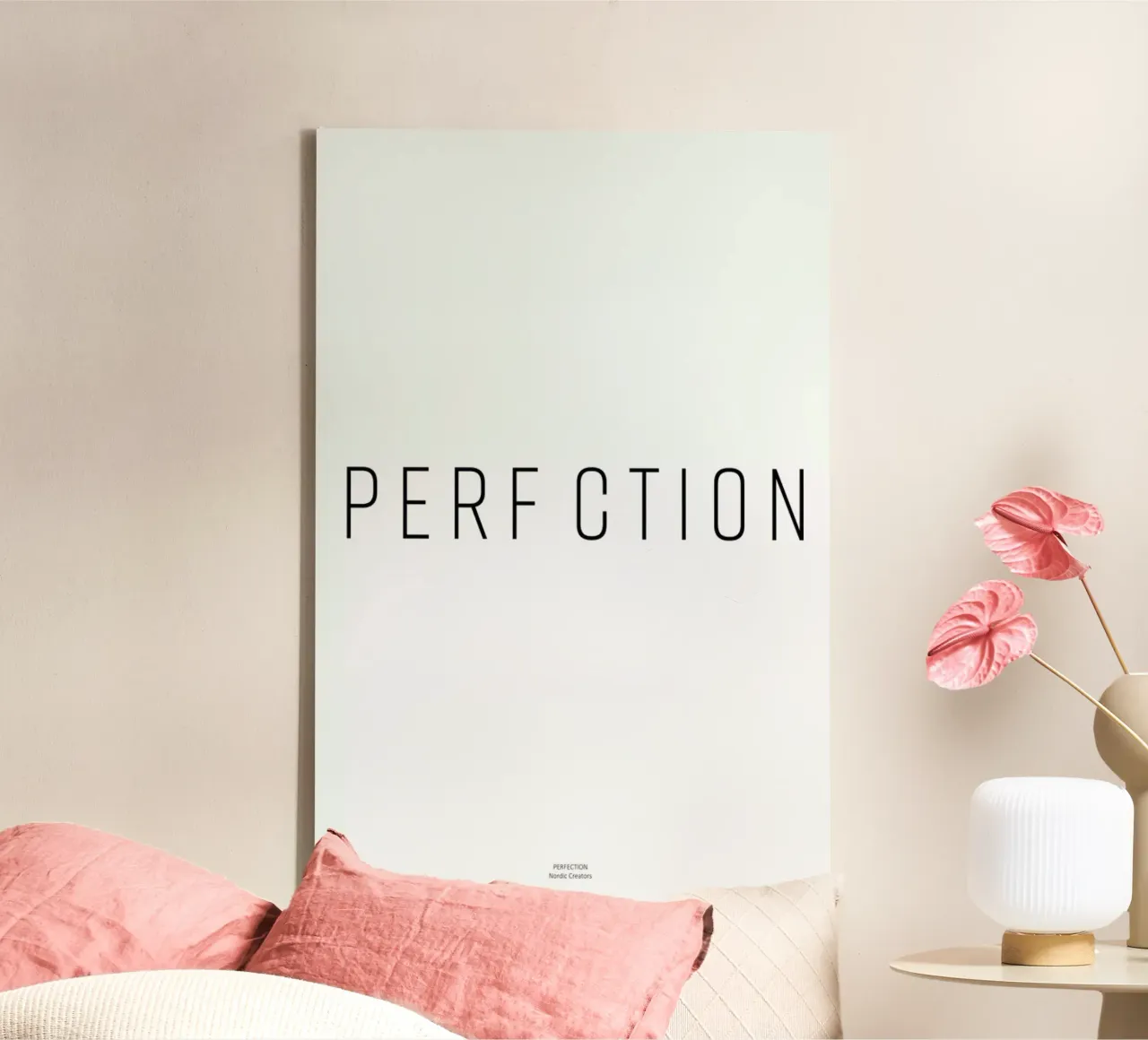 Perfection tela con Cornice a cassetta da Nordic Creators