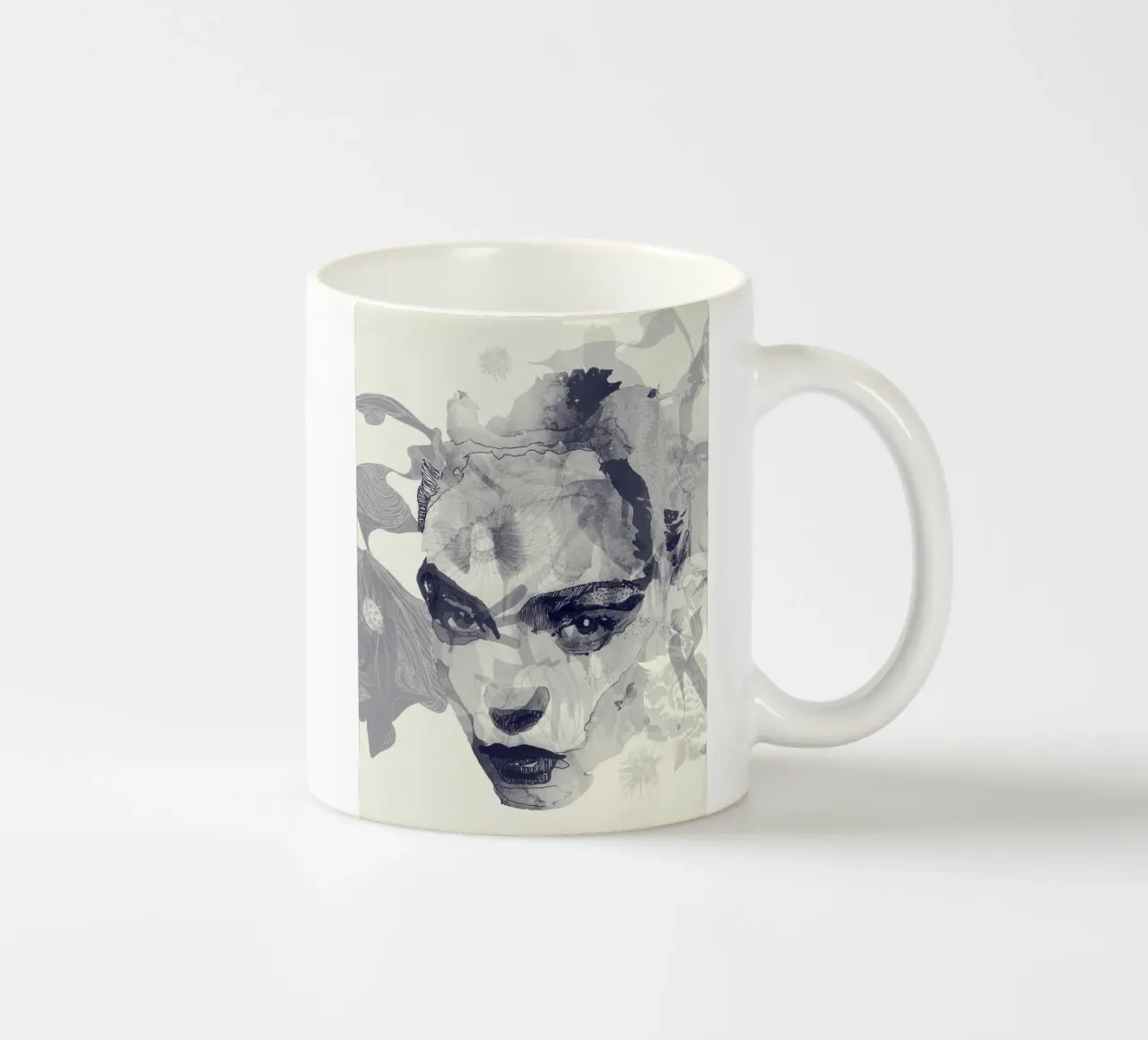 monocromatico tazza in ceramica da Giulio Iurissevich