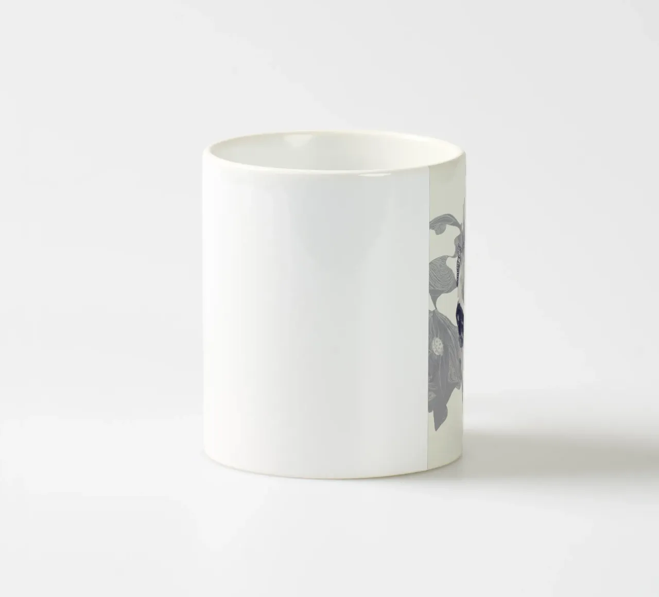 monocromatico tazza in ceramica da Giulio Iurissevich