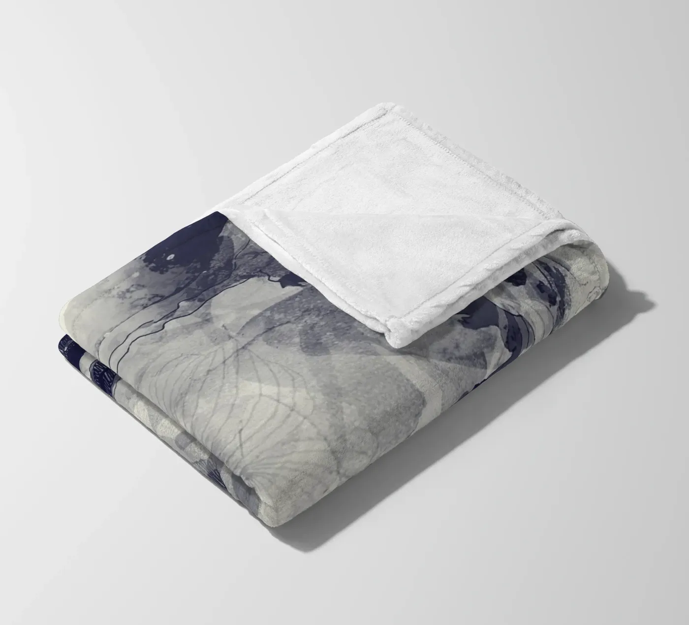 monochrom Fleecedecke von Giulio Iurissevich