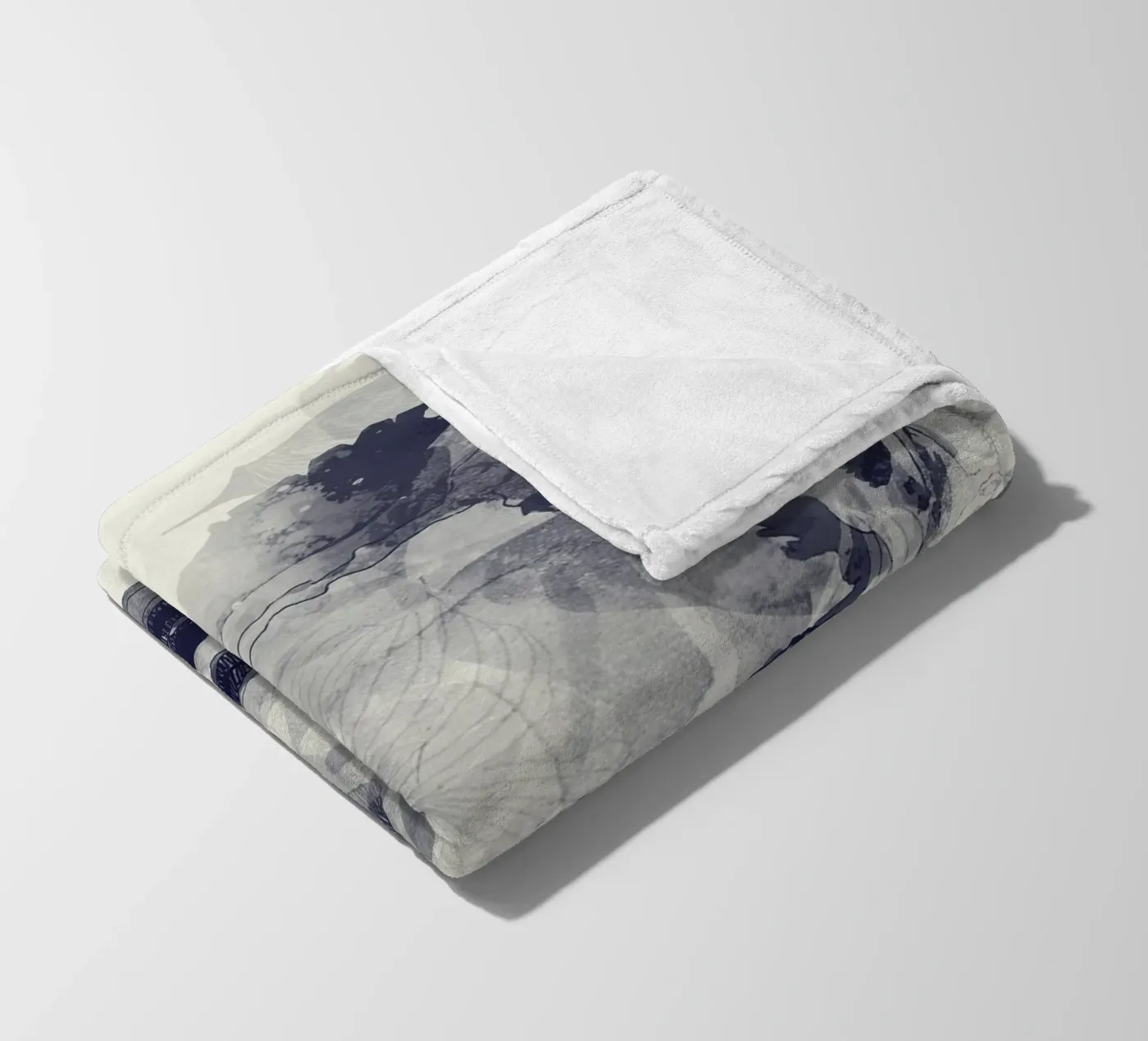 monochrom Fleecedecke von Giulio Iurissevich