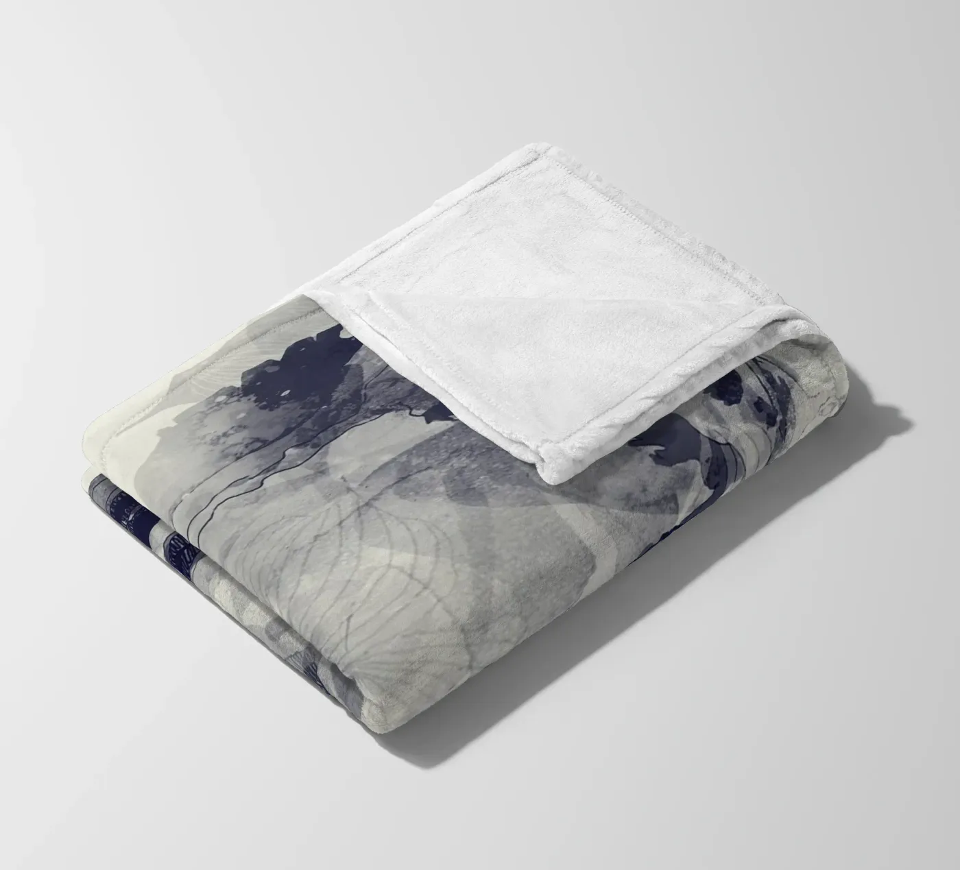 monochrom Fleecedecke von Giulio Iurissevich