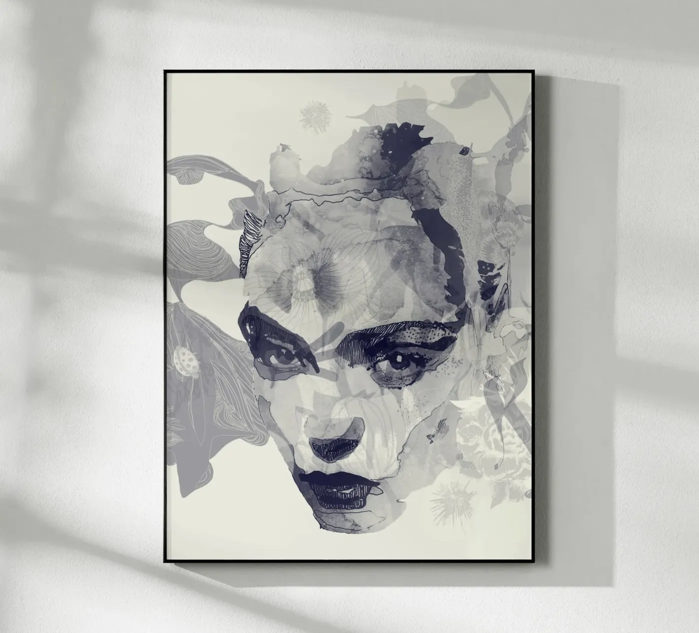 monochroom acryl van Giulio Iurissevich
