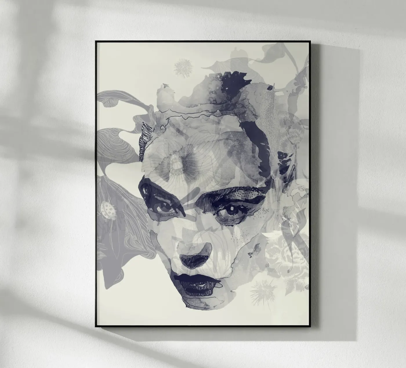 monochrome acryl van Giulio Iurissevich