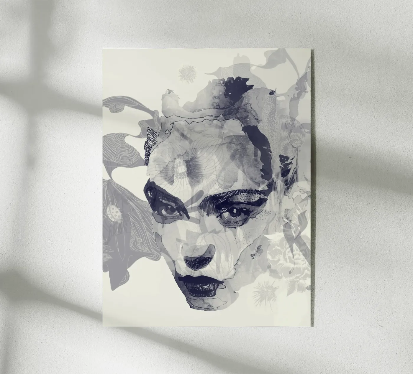 monochrome acryl van Giulio Iurissevich