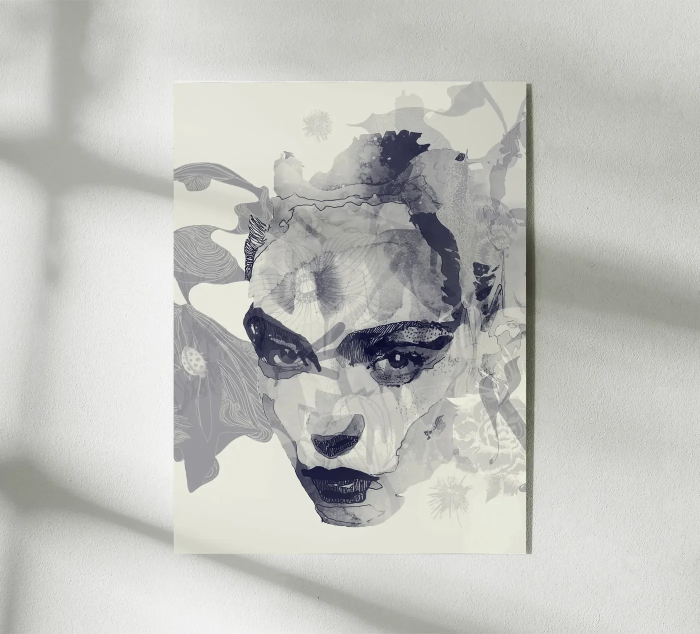 monochroom acryl van Giulio Iurissevich