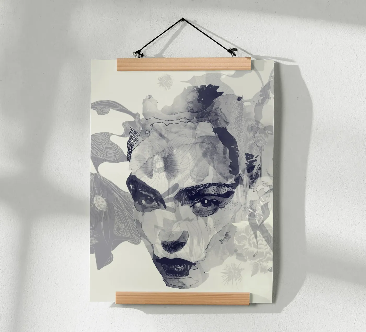 monochrome poster by Giulio Iurissevich