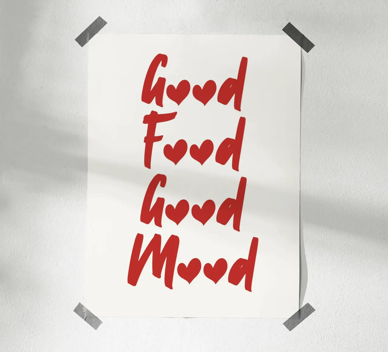 Buon cibo, buon umore poster da Spice & Style