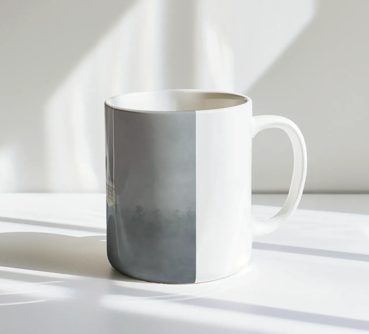 Becoming the Hunted tazza in ceramica da Jason Brueck