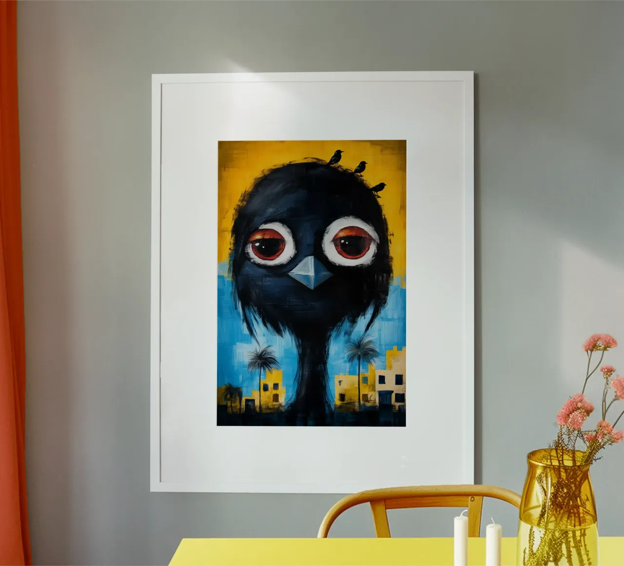 Il guardiano della città carta hahnemühle da melipo-art