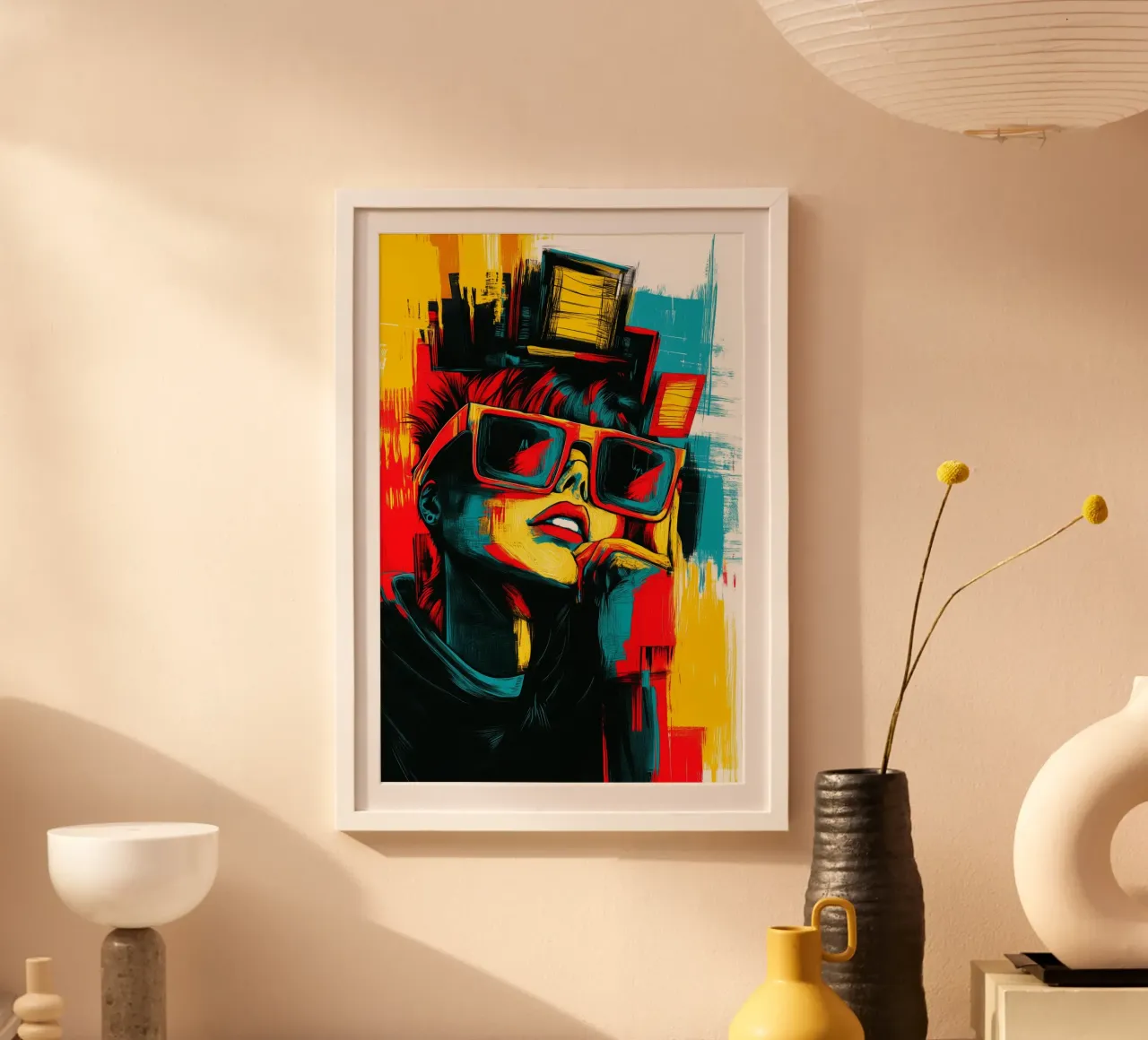 Cybervision in un tripudio di colori carta hahnemühle da melipo-art