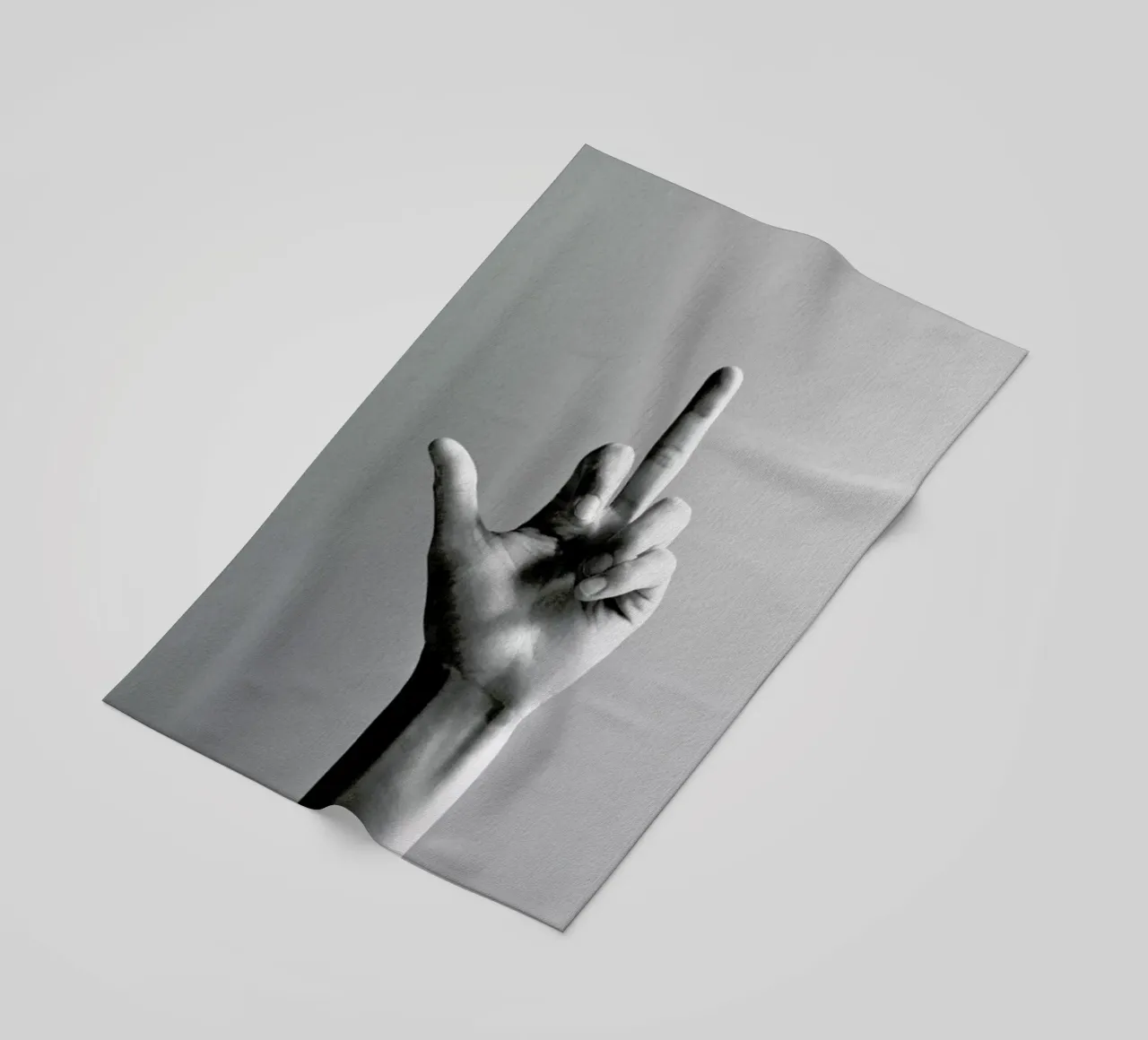 Signs  02 beach towel by Sarah Bühler