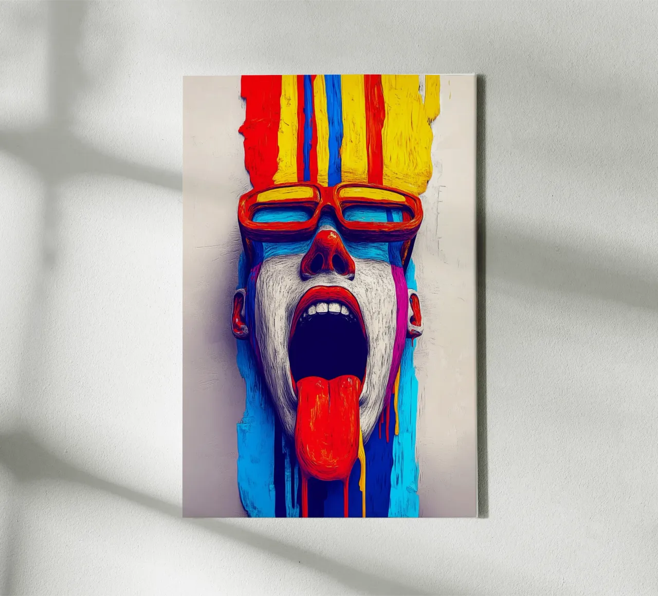 Un'esplosione di colori per i sensi tela da melipo-art