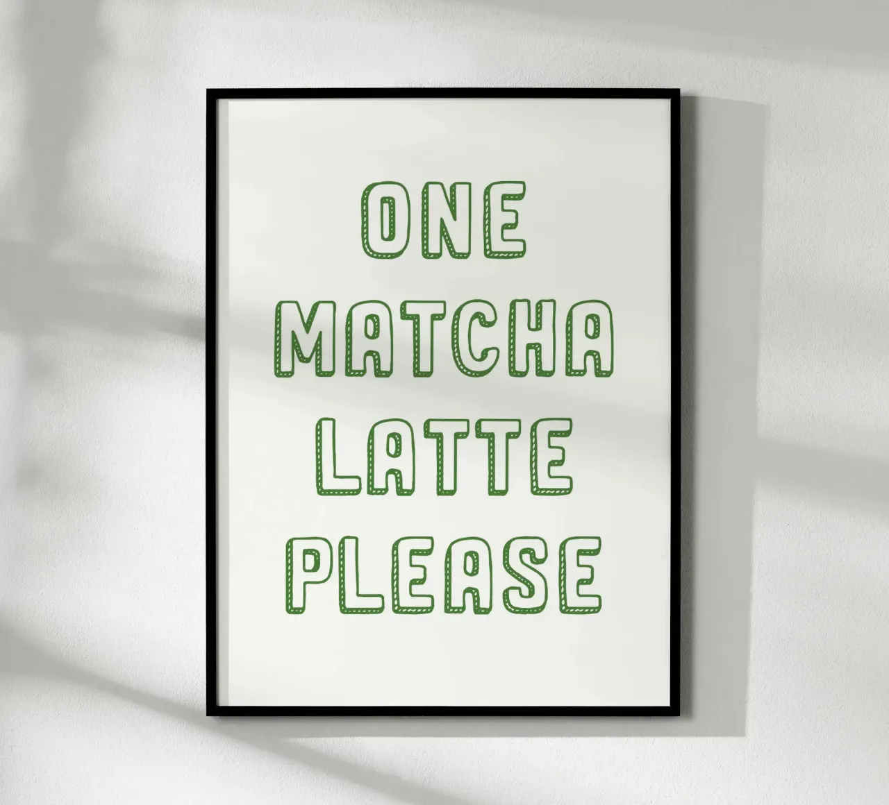 Un latte Matcha per favore carta hahnemühle da Spice & Style
